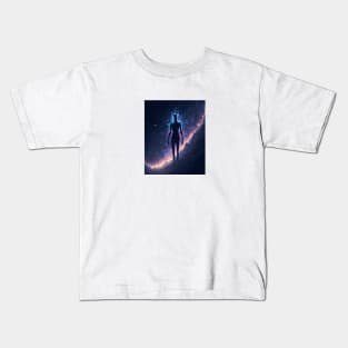 Enderman in Dark and Mysterious Landscape Kids T-Shirt